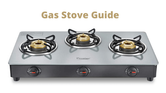 Prestige Jade Gas stove (GTJ 03 with Powder coated body, Glass top, 3 brass burner)